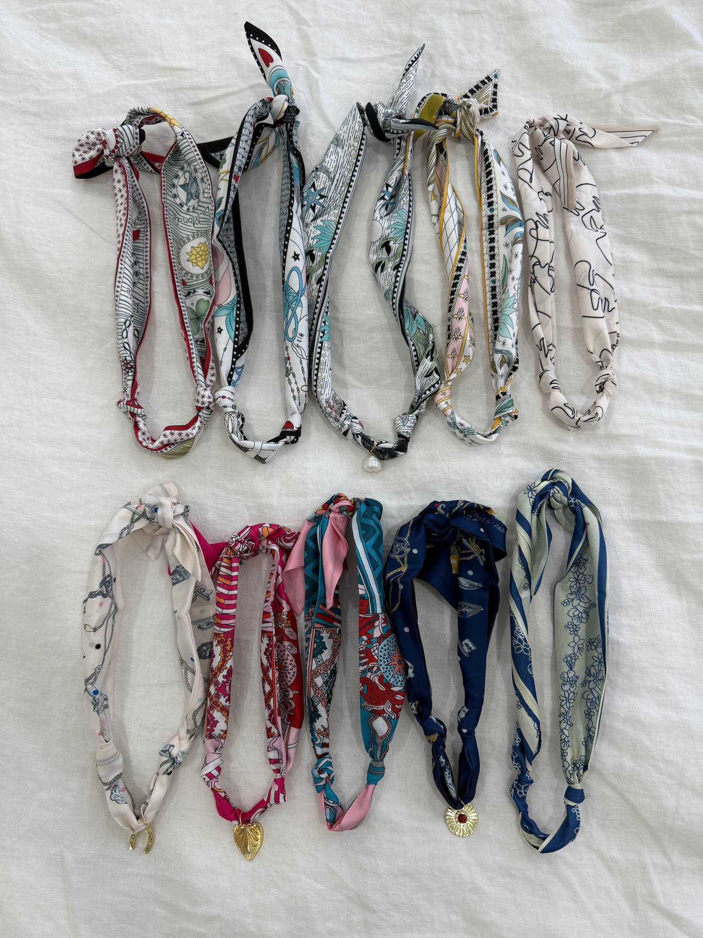 Scarf Charm Necklace