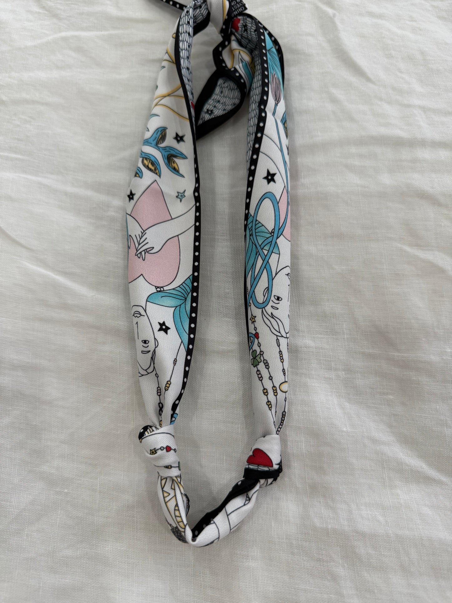 Scarf Charm Necklace