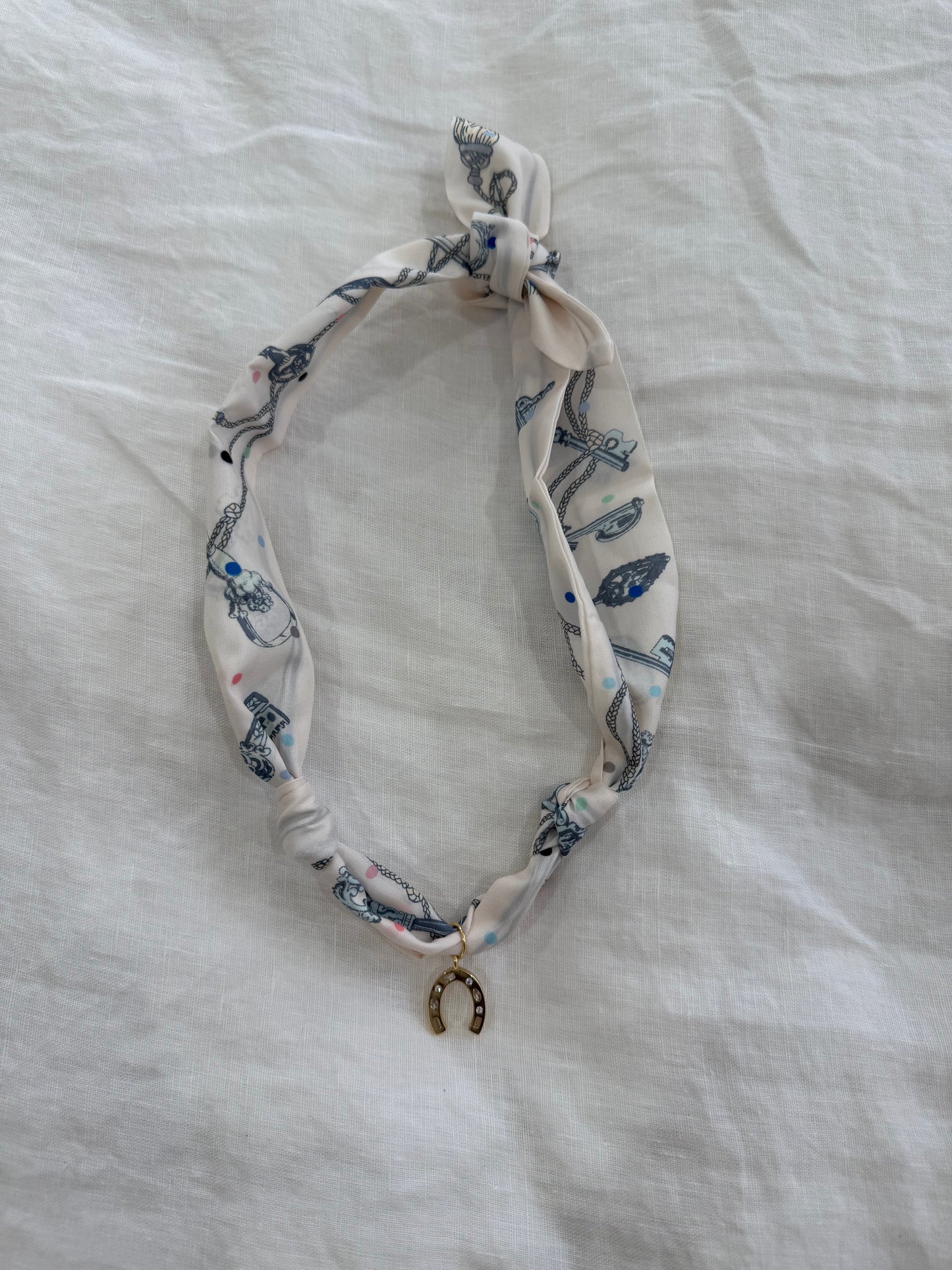 Scarf Charm Necklace