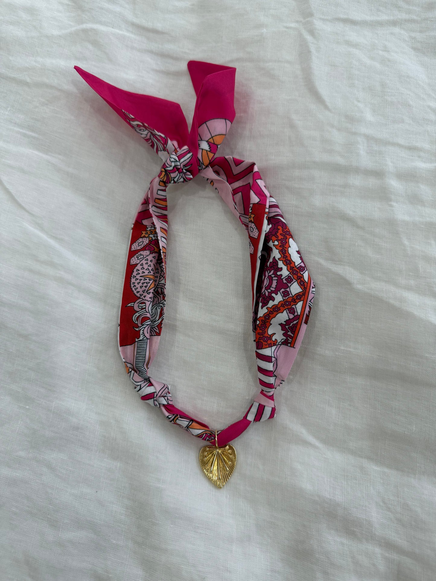 Scarf Charm Necklace