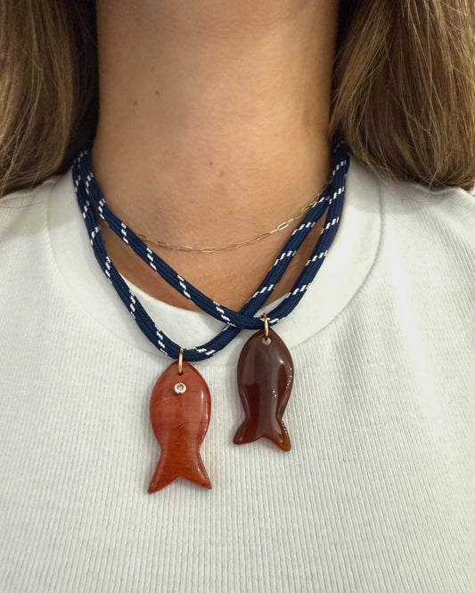 Fish Paracord Necklace